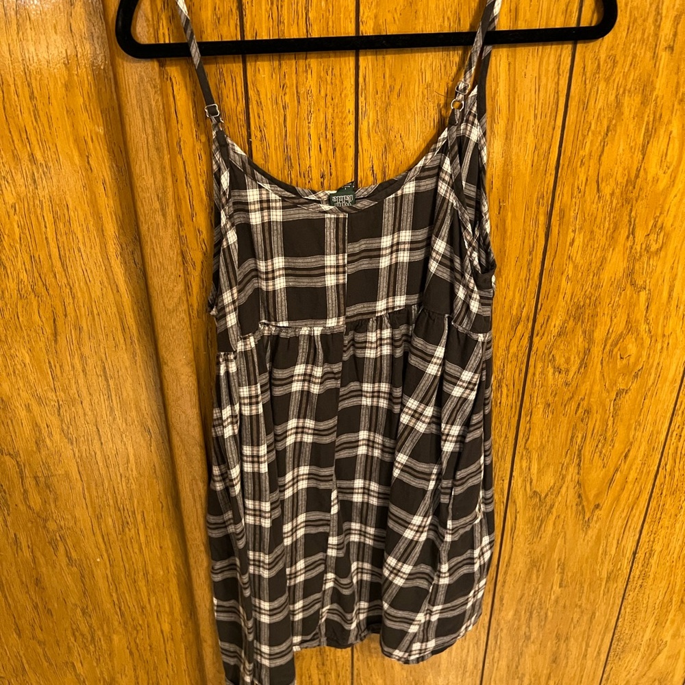 Plaid dress